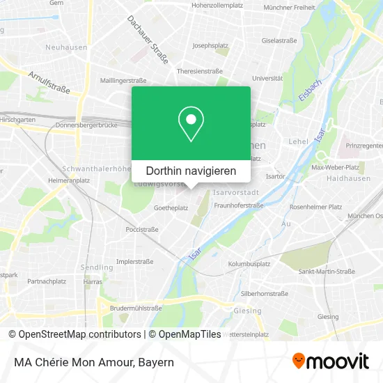 MA Chérie Mon Amour Karte