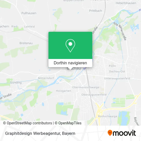 Graphitdesign Werbeagentur Karte