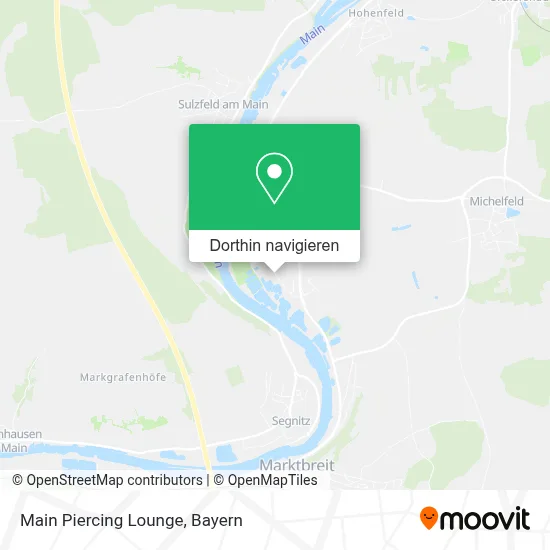Main Piercing Lounge Karte