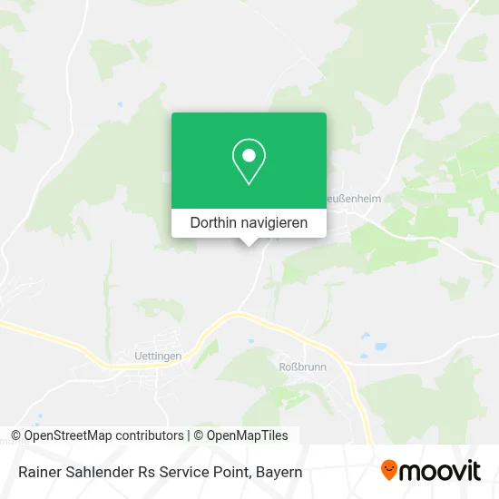 Rainer Sahlender Rs Service Point Karte