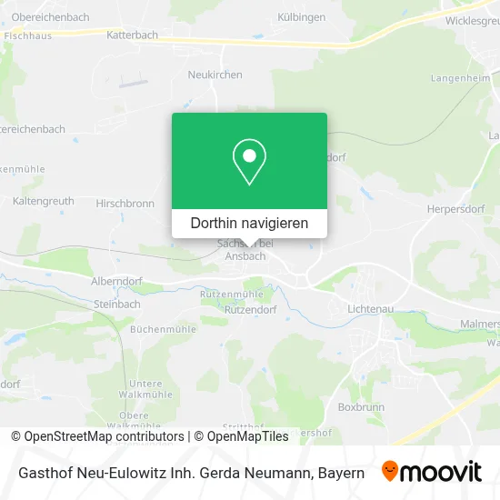 Gasthof Neu-Eulowitz Inh. Gerda Neumann Karte