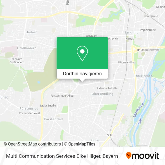 Multi Communication Services Elke Hilger Karte