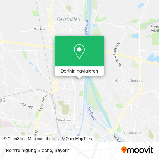 Rohrreinigung Bieche Karte