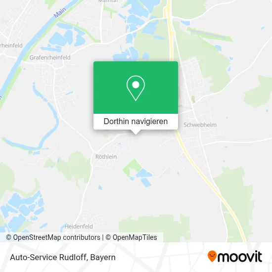 Auto-Service Rudloff Karte