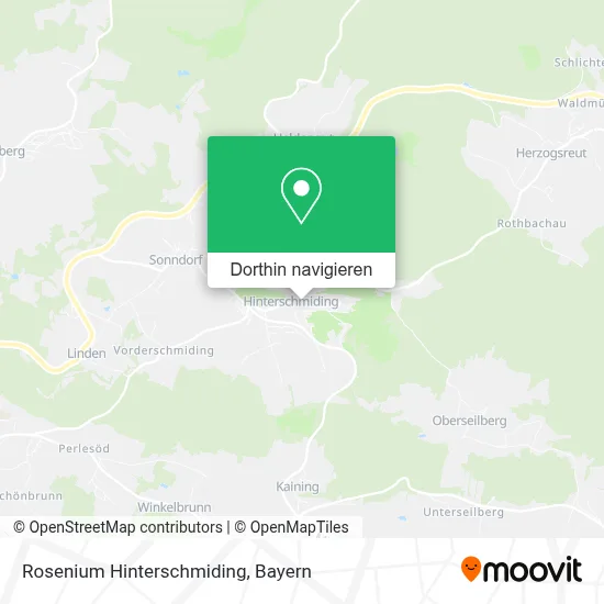 Rosenium Hinterschmiding Karte