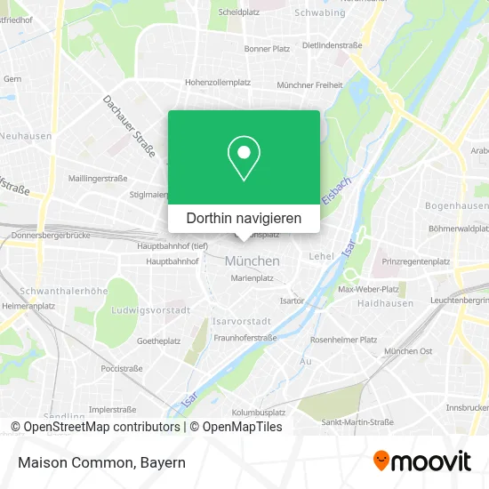 Maison Common Karte