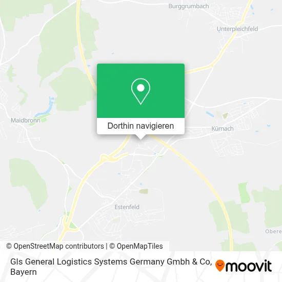 Gls General Logistics Systems Germany Gmbh & Co Karte