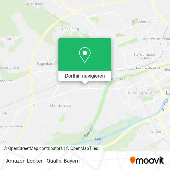 Amazon Locker - Qualle Karte