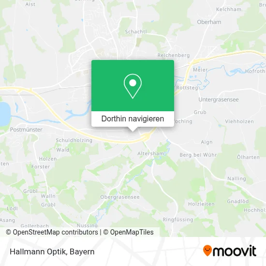 Hallmann Optik Karte