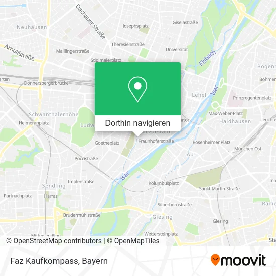 Faz Kaufkompass Karte