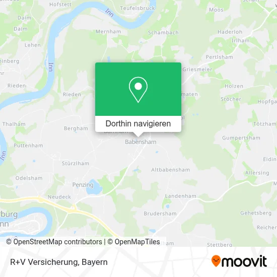 R+V Versicherung Karte