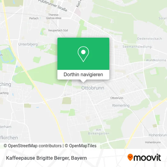 Kaffeepause Brigitte Berger Karte