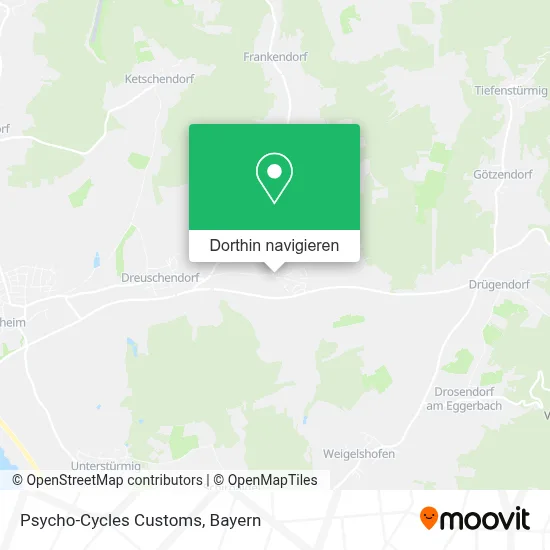 Psycho-Cycles Customs Karte