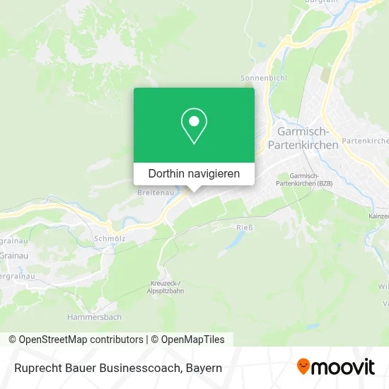 Ruprecht Bauer Businesscoach Karte