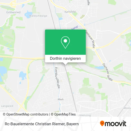 Rc-Bauelemente Christian Riemer Karte