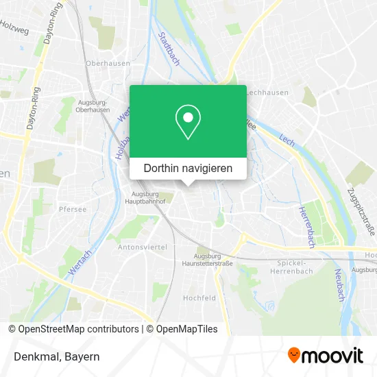 Denkmal Karte