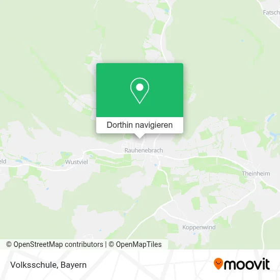 Volksschule Karte