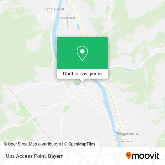 Ups Access Point Karte