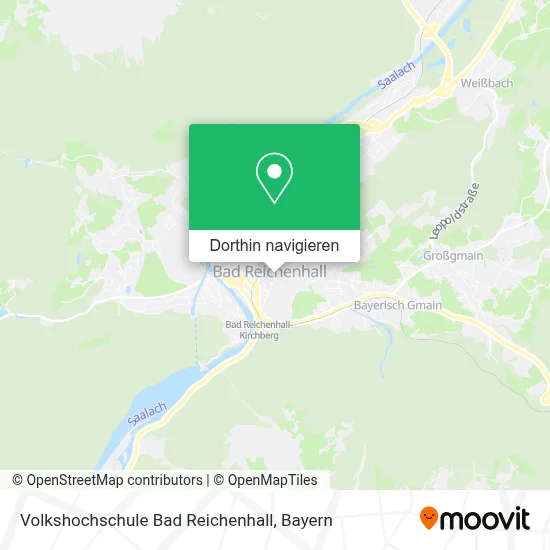 Volkshochschule Bad Reichenhall Karte