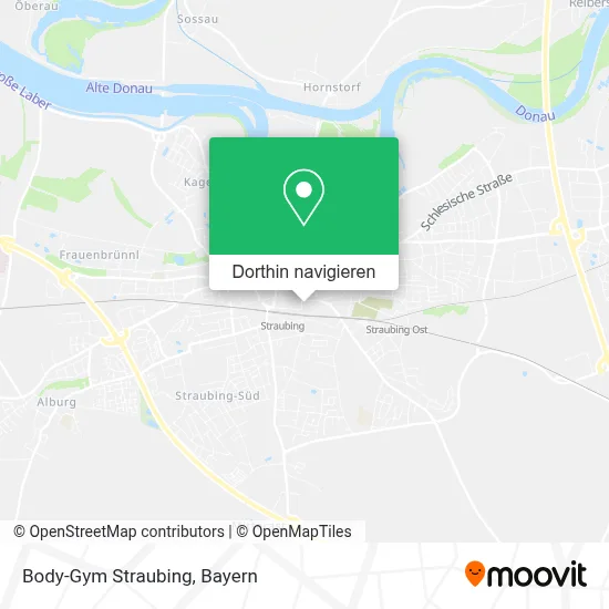 Body-Gym Straubing Karte