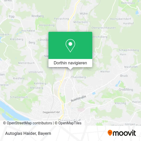 Autoglas Haider Karte