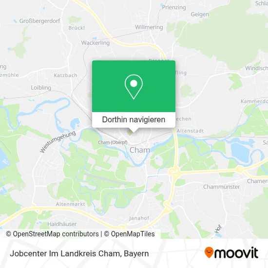 Jobcenter Im Landkreis Cham Karte