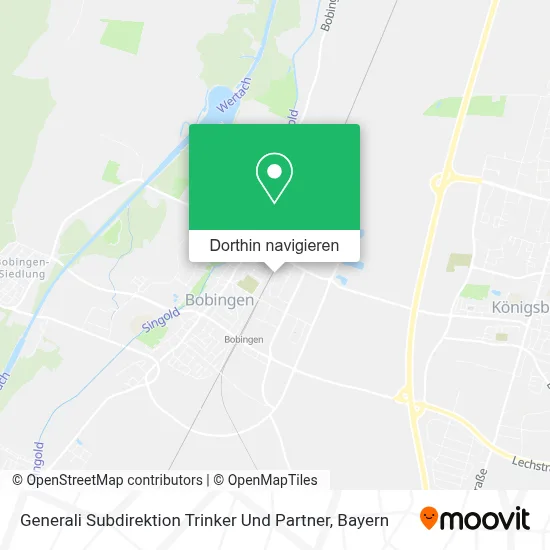Generali Subdirektion Trinker Und Partner Karte