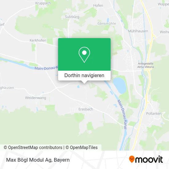 Max Bögl Modul Ag Karte