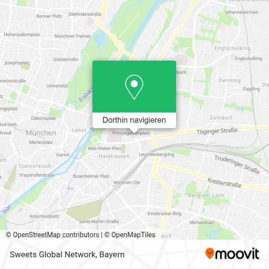 Sweets Global Network Karte
