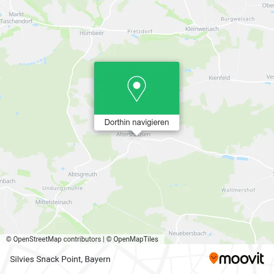Silvies Snack Point Karte