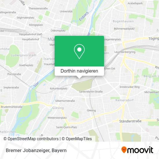 Bremer Jobanzeiger Karte
