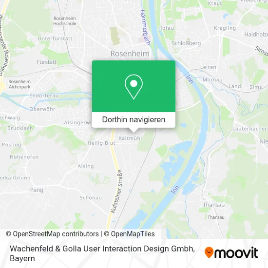 Wachenfeld & Golla User Interaction Design Gmbh Karte