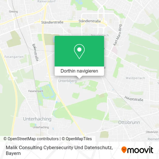 Malik Consulting Cybersecurity Und Datenschutz Karte
