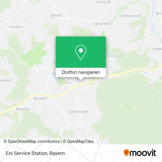 Eni Service Station Karte