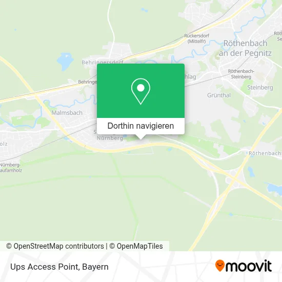 Ups Access Point Karte