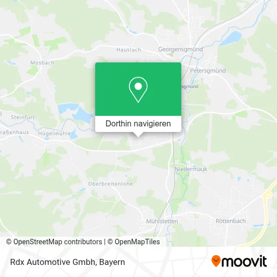 Rdx Automotive Gmbh Karte