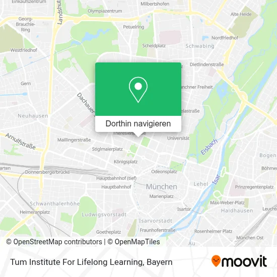 Tum Institute For Lifelong Learning Karte