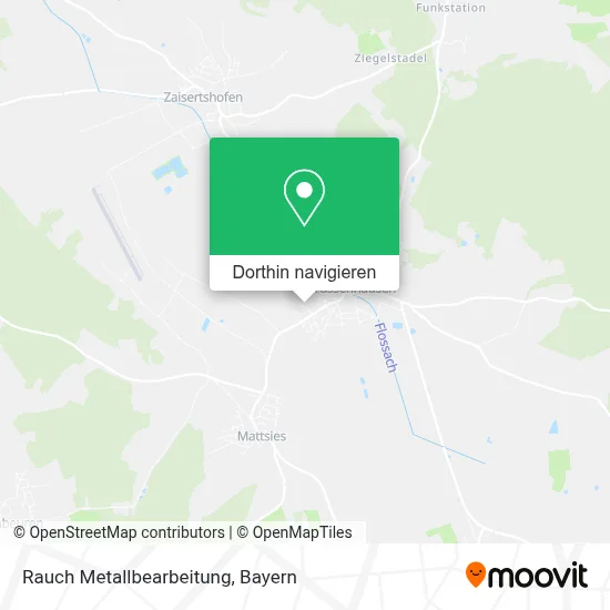 Rauch Metallbearbeitung Karte