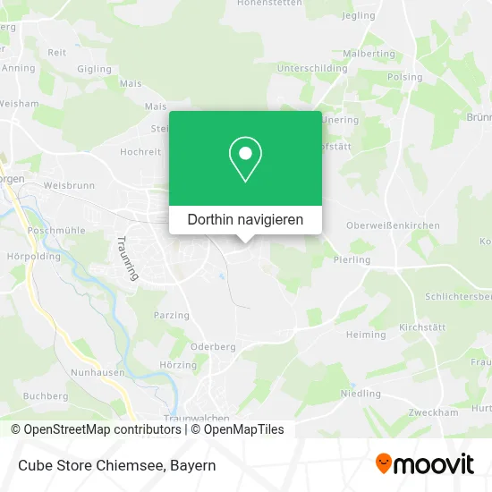 Cube Store Chiemsee Karte