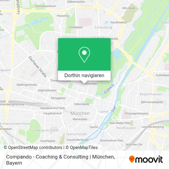 Compando - Coaching & Consulting | München Karte