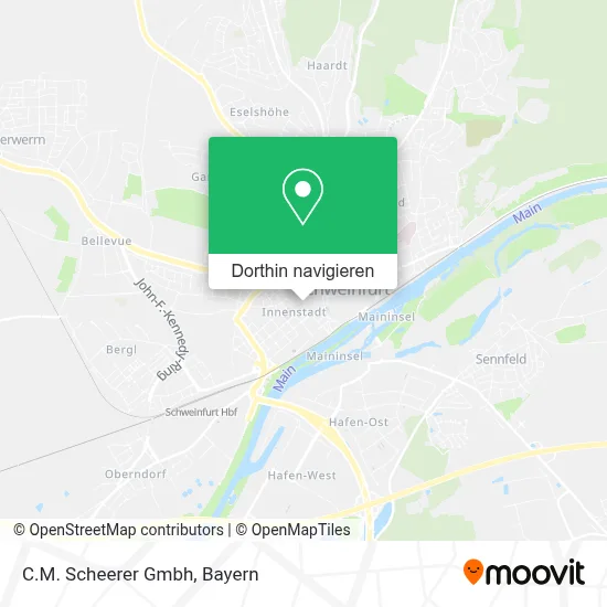 C.M. Scheerer Gmbh Karte