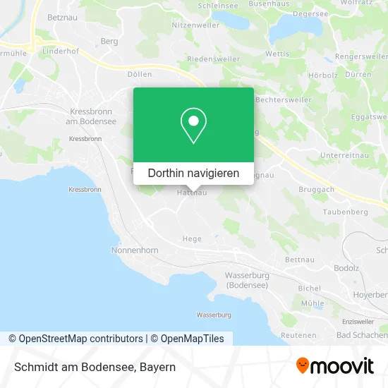 Schmidt am Bodensee Karte