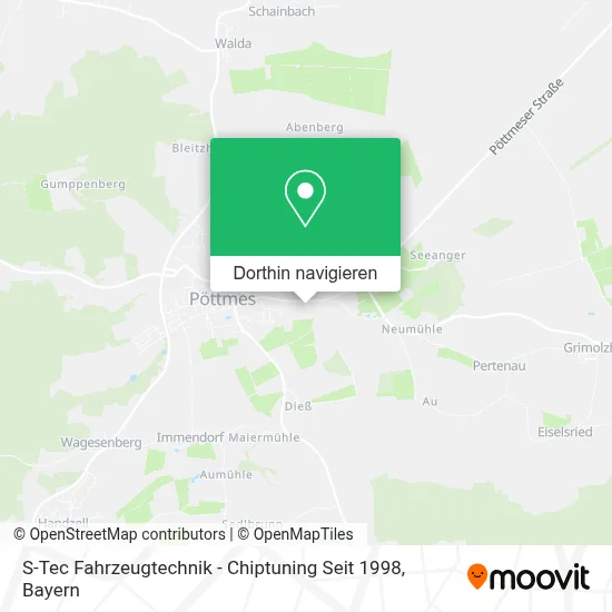 S-Tec Fahrzeugtechnik - Chiptuning Seit 1998 Karte