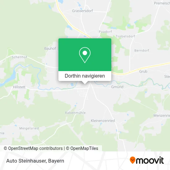 Auto Steinhauser Karte