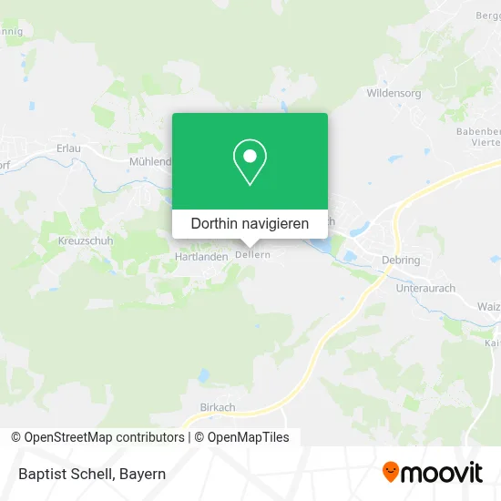 Baptist Schell Karte