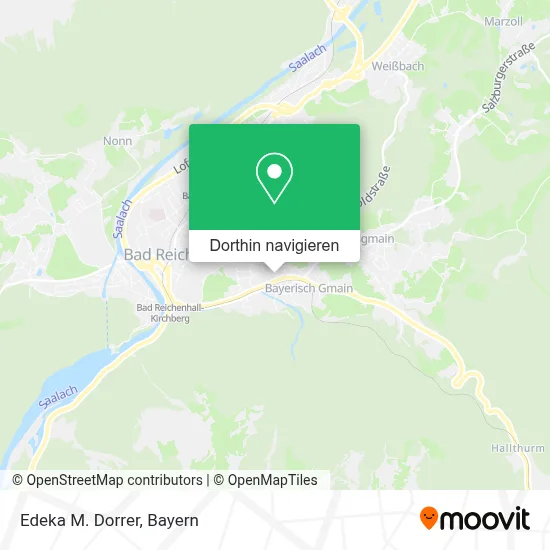 Edeka M. Dorrer Karte