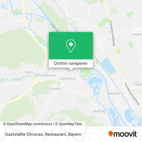 Gaststätte Chronas, Restaurant Karte