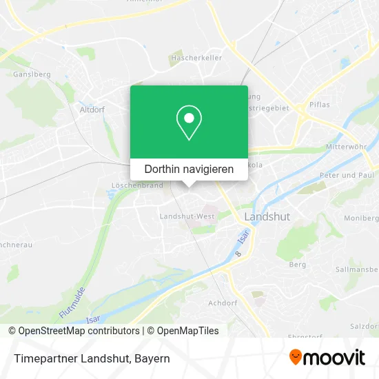 Timepartner Landshut Karte