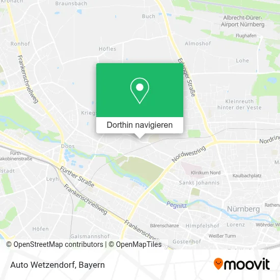 Auto Wetzendorf Karte