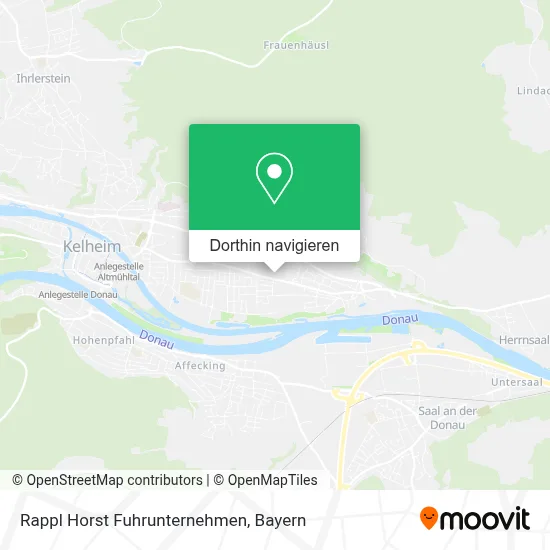 Rappl Horst Fuhrunternehmen Karte